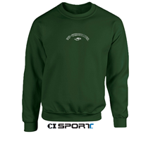 CI Sport Embroidered Mini UW-W Arch Over Mascot Crewneck Sweathshirt