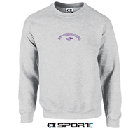 CI Sport Crewneck Sweatshirt with Embroidered UW-Whitewater over Mascot