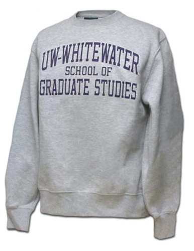 Blue 84 Crew Sweatshirt UW-W School of Graduate Studies (SKU 1036973999)