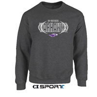 CI Sport UW-Whitewater over Warhawks In Oval Crewneck Sweatshirt