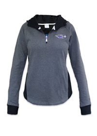 Champion 1/4 Zip Hooded Sweatshirt
