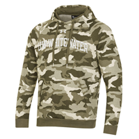 Hooded Sweatshirt Camo Design with UW-Whitewater