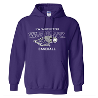 Baseball Hooded Sweatshirt UWW Branded