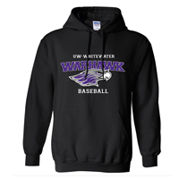Baseball Hooded Sweatshirt UWW Branded