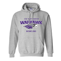 Bowling Hooded Sweatshirt UWW Branded -  1
