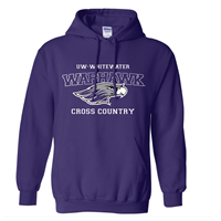 Cross Country Hooded Sweatshirt UWW Branded