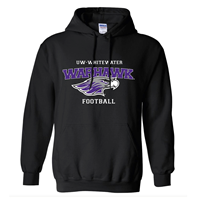 Football Hooded Sweatshirt UWW Branded -  2