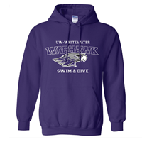 Swim & Dive Hooded Sweatshirt UWW Branded