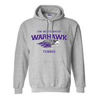 Tennis Hooded Sweatshirt UWW Branded