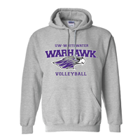 Volleyball Hooded Sweatshirt UWW Branded