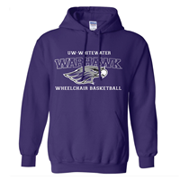 Wheelchair Basketball Hooded Sweatshirt UWW Branded