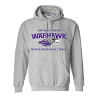 Wheelchair Basketball Hooded Sweatshirt UWW Branded