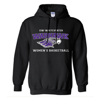 Women's Basketball Hooded Sweatshirt UWW Branded
