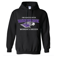 Women's Soccer Hooded Sweatshirt UWW Branded