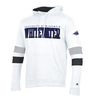 Champion Hooded Sweatshirt Full Uni Embroidery Mix and Mascot on Sleeve