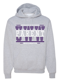 Freedomwear Hooded Sweatshirt with UWW Parent
