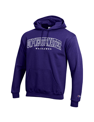 Champion Tackle Twill Hooded Sweatshirt | UW-Whitewater Bookstore