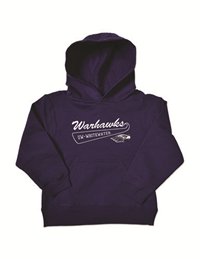 College Kids Purple Sweatshirt With Warhawks Over Uw-W And Mascot