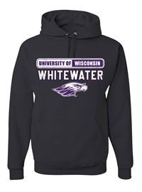 Freedom Wear Full Uni Name with Oval Outline Design Hooded Sweatshirt