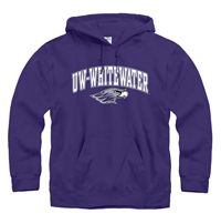 New Agenda Hooded Sweatshirt with UW-Whitewater over Mascot