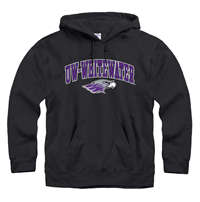 Image of New Agenda Hooded Sweatshirt with UW-Whitewater over Mascot -  1