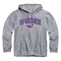 New Agenda Hooded Sweatshirt with UW-Whitewater over Mascot