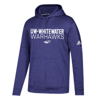 Adidas Purple Heather Hooded Sweatshirt