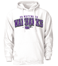 Ouray Hooded Sweatshirt UW-Whitewater over Warhawks with Mascot