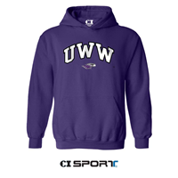 CI Sport UWW Tackle Twill with Mascot Hooded Sweatshirt