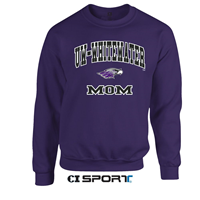 CI Sport Crewneck Sweatshirt UW-Whitewater over Mascot and Mom