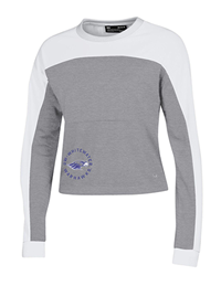 Under Armour Crewneck Sweatshirt 2 Tone Design with Circle Graphic