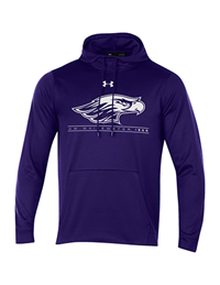 Hooded Sweatshirt Athletic Feel Mascot over UW-Whitewater