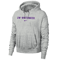 Women's Hooded Sweatshirt Lightweight with UW-Whitewater