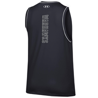 Under Armour Jersey with UW-Whitewater arched over Mascot and Warhawks with Warhawks on back