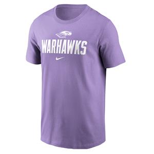 Image of Nike T-Shirt Mascot over Warhawks -  lavender