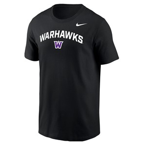 Nike T-Shirt with Warhawks over Athletics W -  black