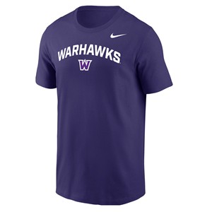 Nike T-Shirt with Warhawks over Athletics W -  purple