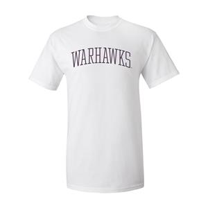 Image of MV Sport T-Shirt Warhawks Stick Lettering -  white