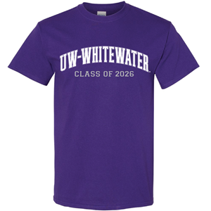 Class of Year Salute T-Shirt -  purple