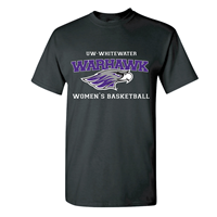 Women's Basketball T-Shirt UWW Branded