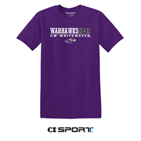 CI Sport T-Shirt Warhawks Dad UW-Whitewater over Mascot
