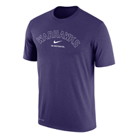 Nike Dri-Fit T-Shirt Warhawks Outline over Swoosh and small UW-Whitewater