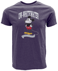 Blue 84 Disney UW-Whitewater over Mickey Mouse and Warhawks