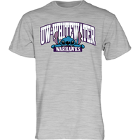 Blue 84 T-Shirt Disney UW-Whitewater over Stitch biting Warhawks