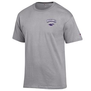 Image of Champion T-Shirt Warhawks Football over Mascot
