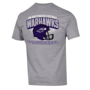 Image of Champion T-Shirt Warhawks Football over Mascot -  1