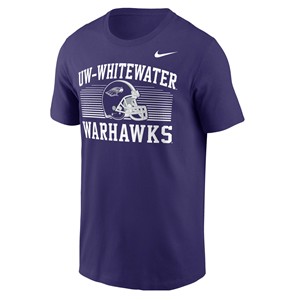 Nike Fotball Helmet UW-Whitewater Warhawks - main view