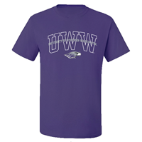 Freedomwear T-Shirt UWW outline behind Full Uni