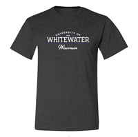 Freedomwear T-Shirt Uni of over 1868 Whitewater and Wisconsin in Cursive