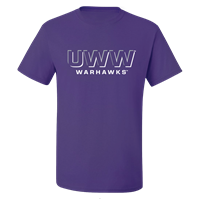 Freedomwear T-Shirt 2 Tone Outline UWW over Warhawks